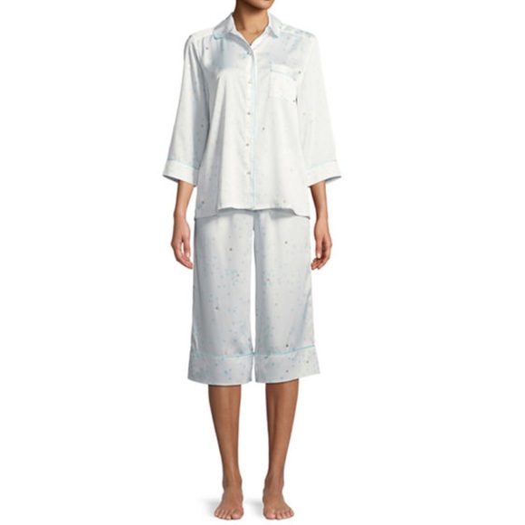 Kate Spade Dotted Crop PJ Set, Neiman Marcus - Picture 1 of 7